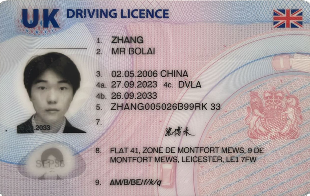 uk driving licence